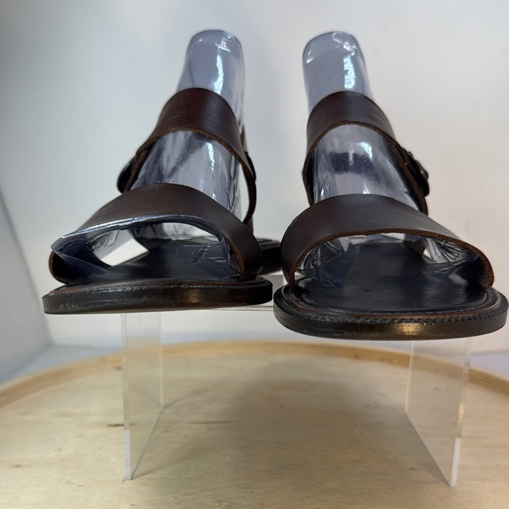 Women’s G.H. Bass & Co Leather Brown Sandals Size 7m - Picture 6 of 9